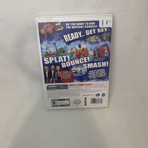 Wipeout: The Game (Nintendo Wii, 2010) CIB COMPLETE TESTED WORKS‎ - Picture 6 of 6